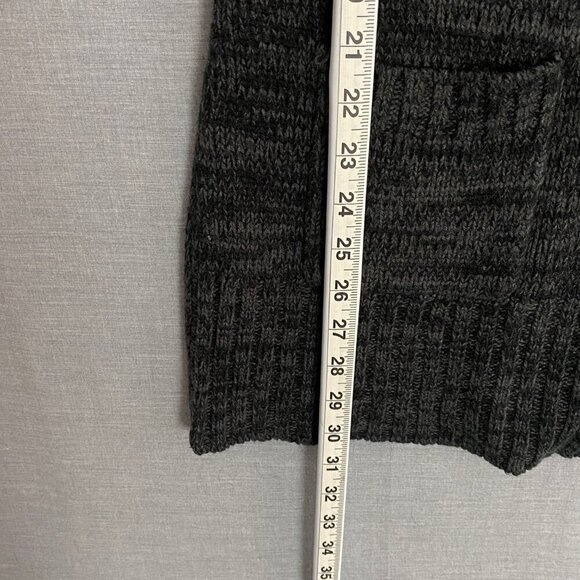 Warehouse One Cardigan Sweater Button Up Gray Heather Sz XL Soft and Stretchy - Picture 5 of 8